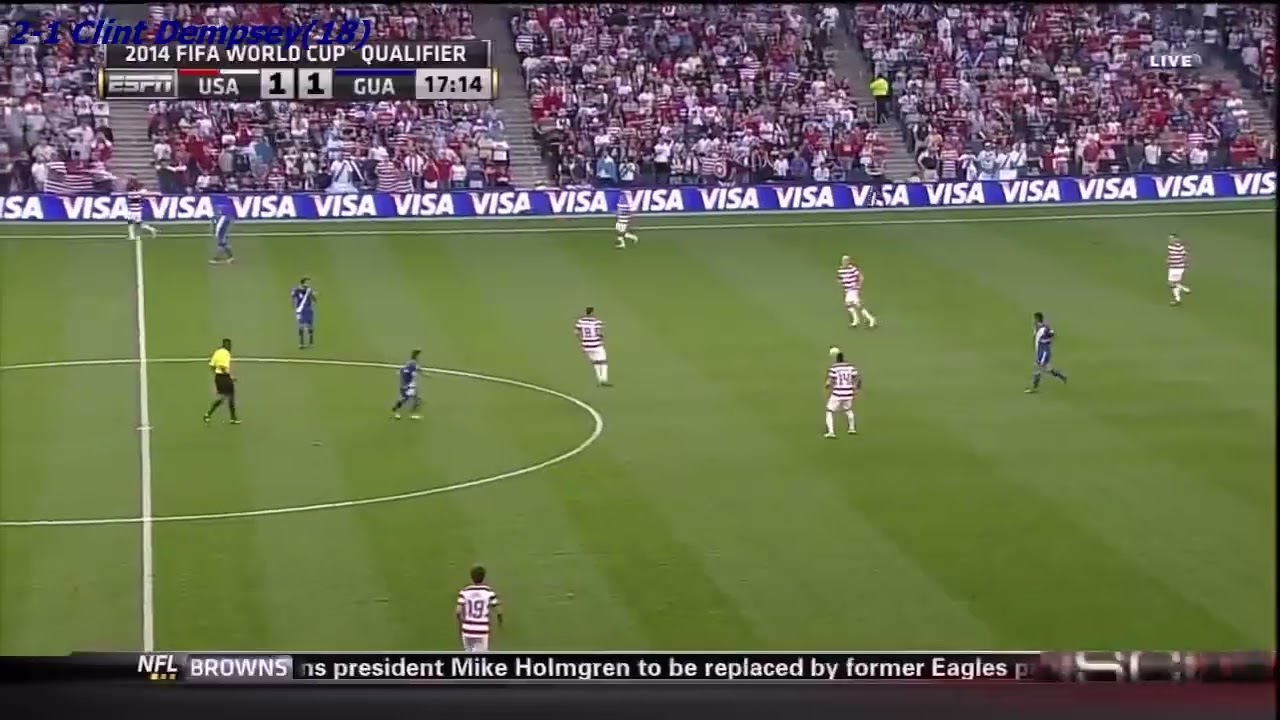 QWC 2014 USA vs. Guatemala 3-1 (16.10.2012)