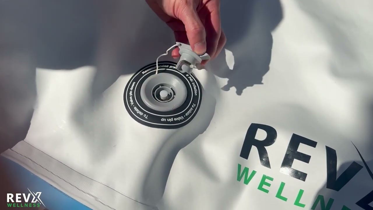 X-Flow Installation Guide: Step 1 - Inflate the Tub