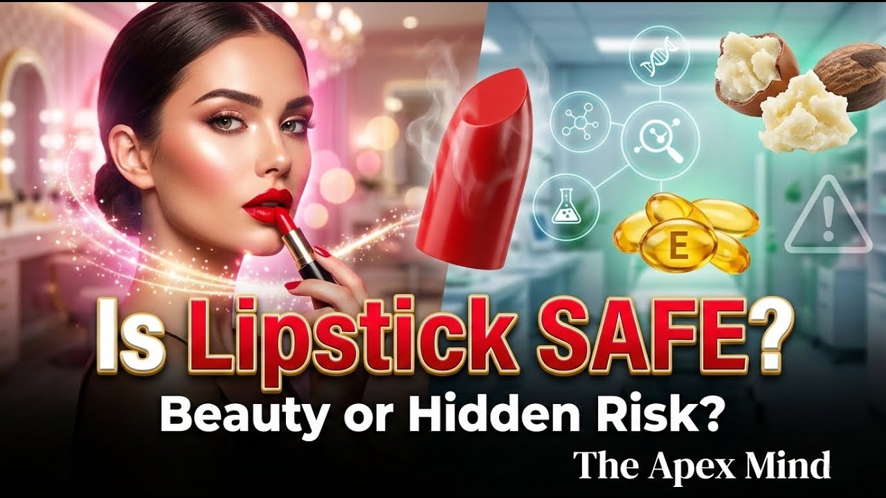Lipstick: Your Daily Dose of Confidence or Toxins? (The Untold Truth) 💄 | The Apex Mind Podcast