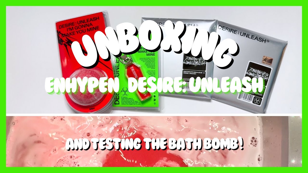 UNBOXING Enhypen (엔하이픈) - Desire: Unleash (Part. 2)