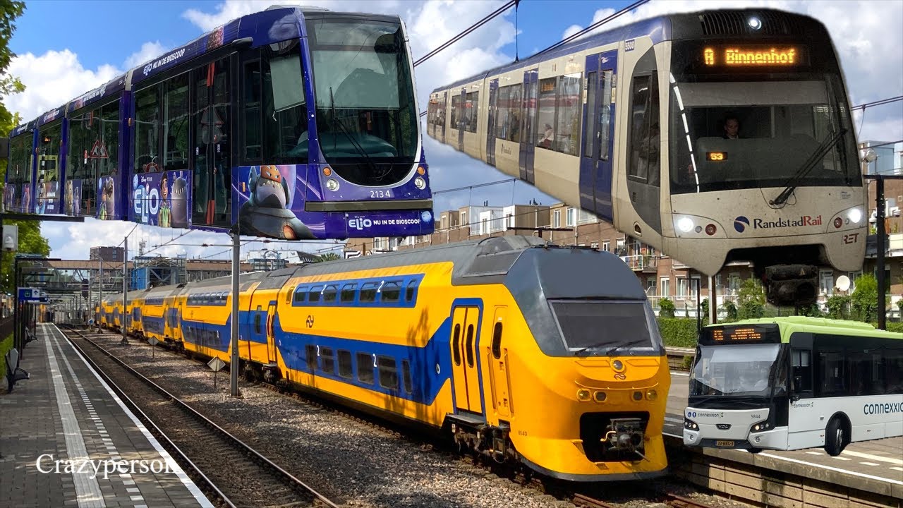 Trein Metro Tram Bus in Nederland - Juli 2025 (Openbaar Vervoer)