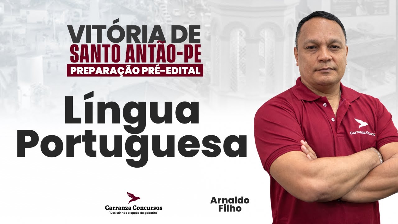 Concurso Vitória de Santo Antão-PE | Língua Portuguesa para Provas de Concurso Público