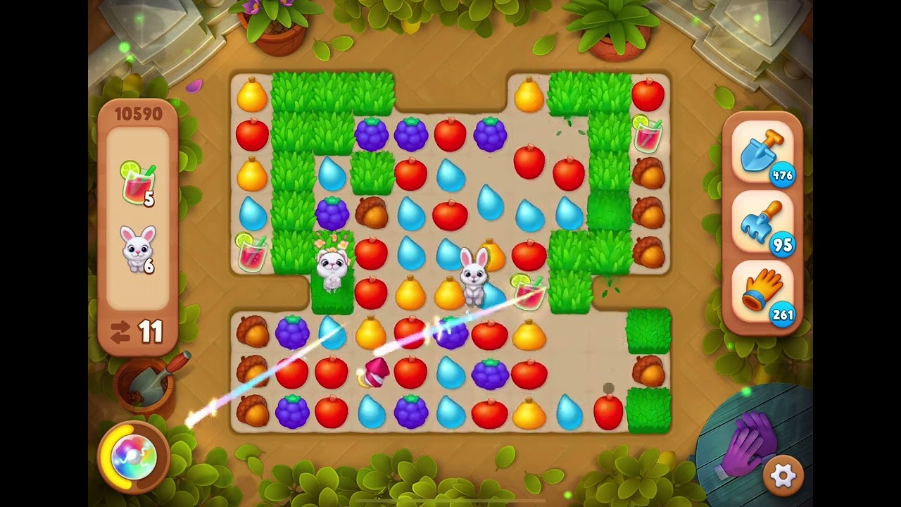 GardenScapes Level 10590 no boosters