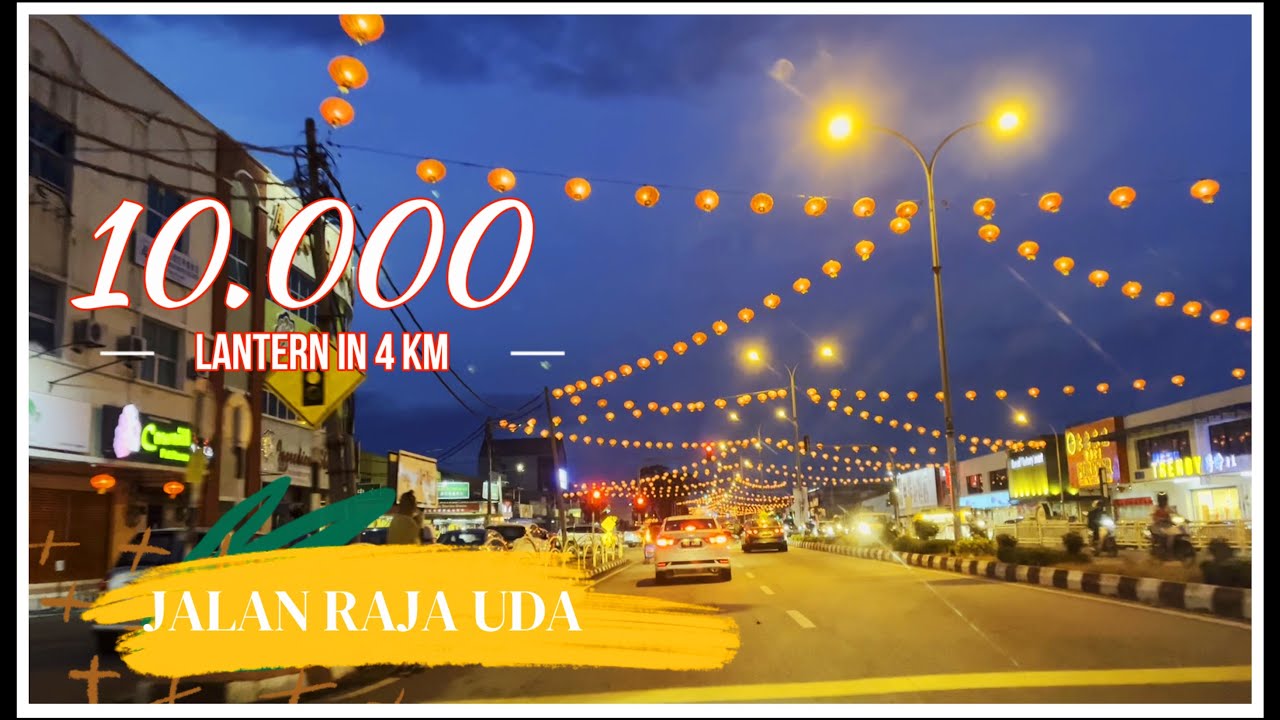 Walking and Driving Arround Jalan Raja Uda, Butterworth Penang Malaysia