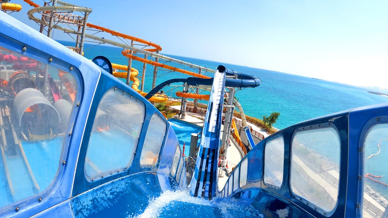 Super Long EXTRUDER Water Coaster at Meryal Water Park