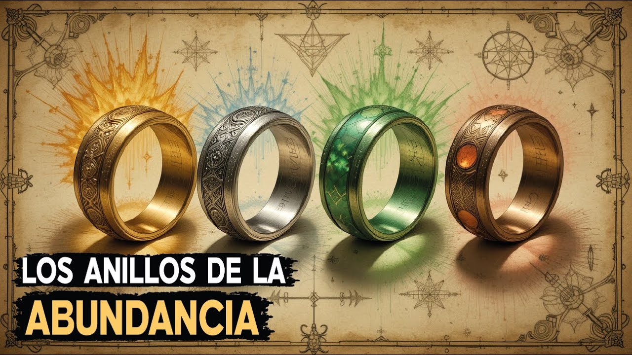 Los 4 ANILLOS de la ABUNDANCIA | El DINERO Fluir&aacute; Hacia TI