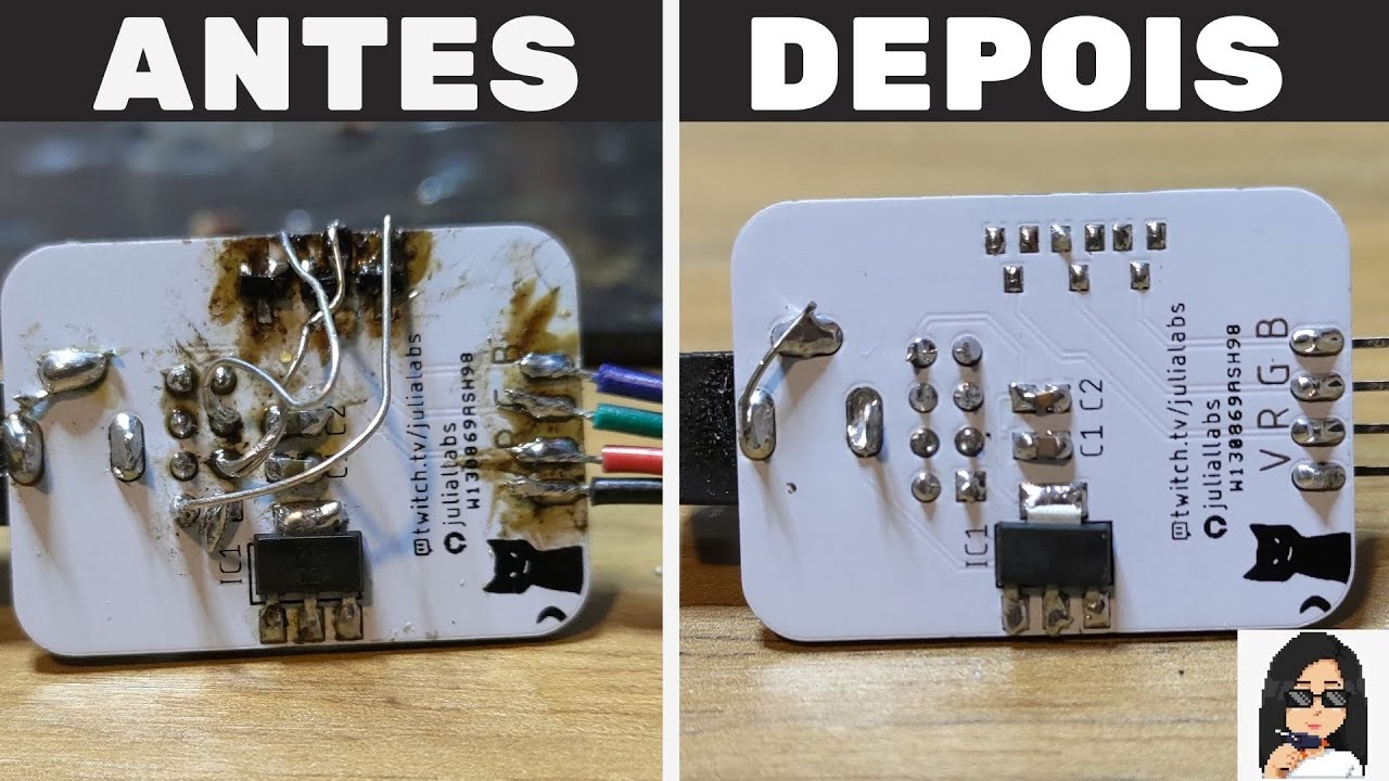 APRENDA COMO LIMPAR CORRETAMENTE SUA PLACA DE CIRCUITO IMPRESSO