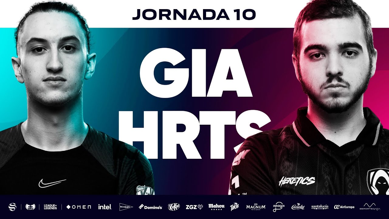 Los Heretics VS Giants - JORNADA 10 - SUPERLIGA - PRIMAVERA 2023 - LEAGUE OF LEGENDS