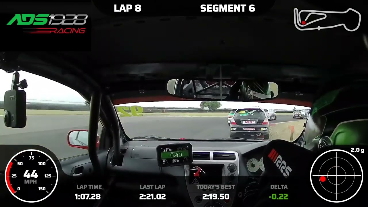 Join Adam for a fast lap around Snetterton 300 in an EP3 Civic Type R