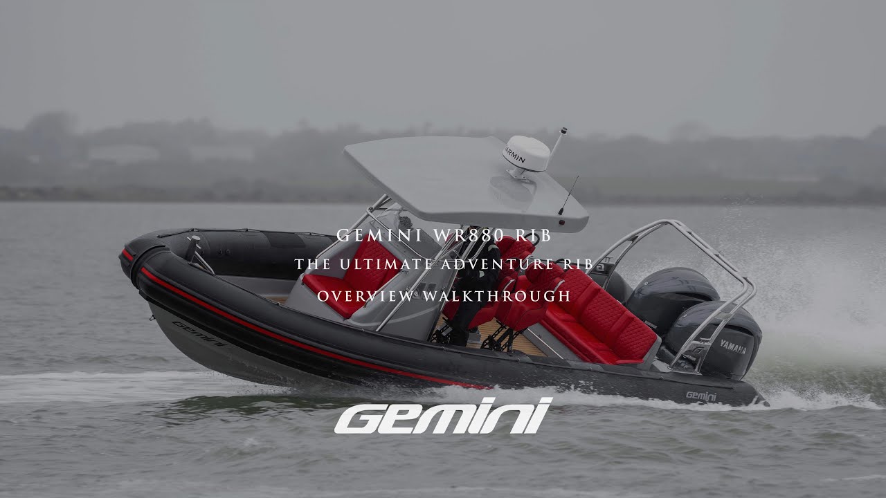 Gemini 880 Leisure / Adventure 8.80m RIB - Walkthrough | Berthon Rib Solutions