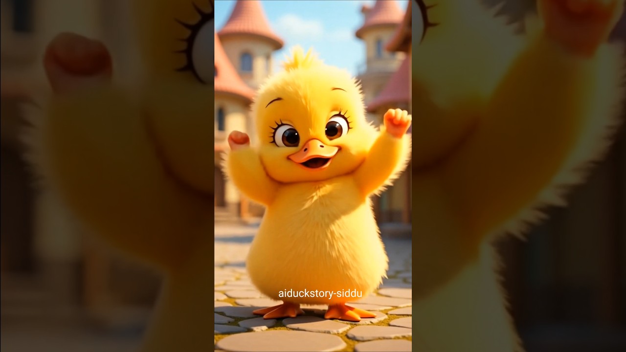 cutest 🥰 duck 🦆 dancing 💃😄. #aram sam sam#trending#funny #short video#cute#duck#cartoon#duck dance