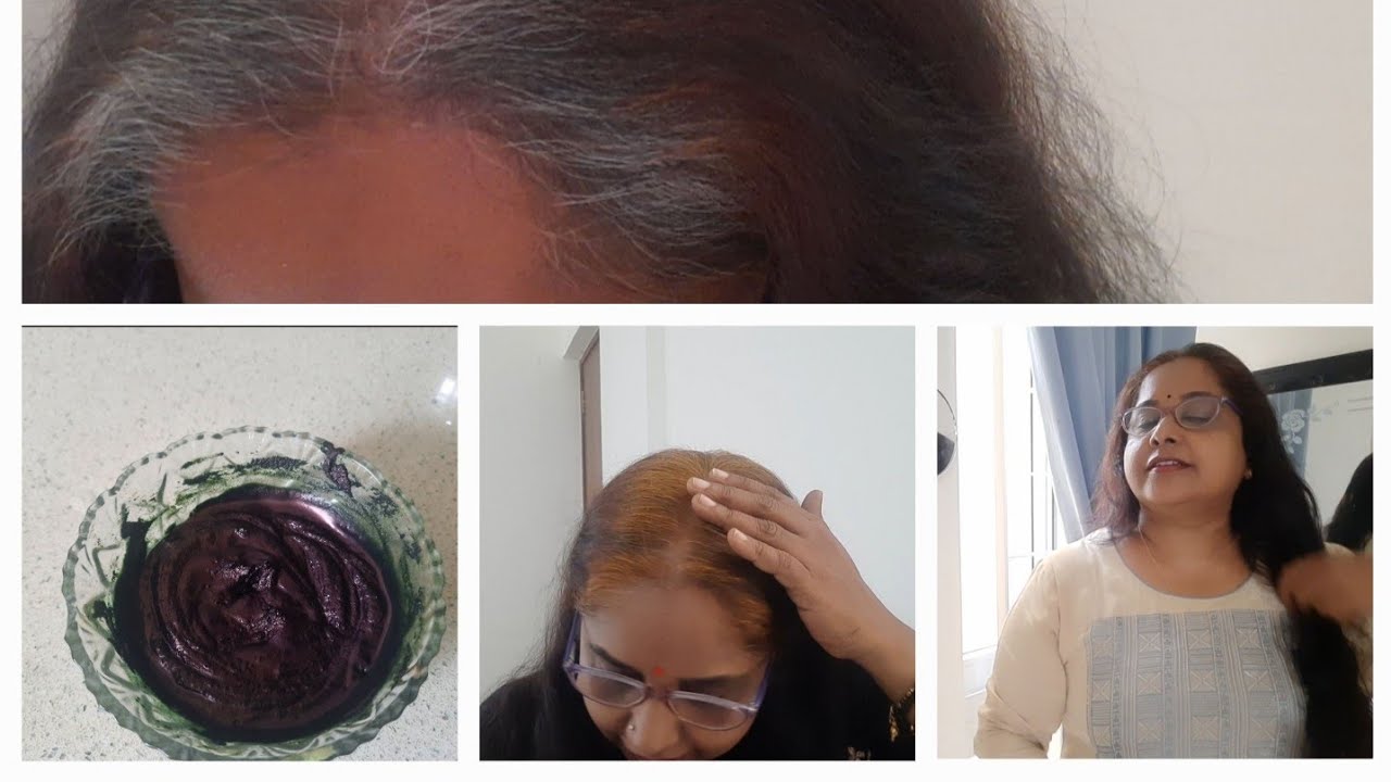 ✔️💯 How To Do Natural Hair Color At Home|chemical free|No PPD|