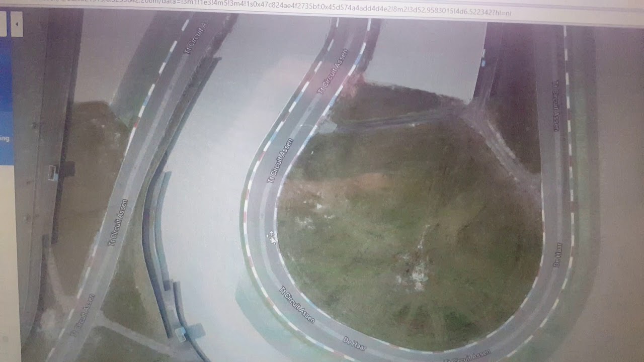 Rijlijn Strubben bocht TT circuit Assen