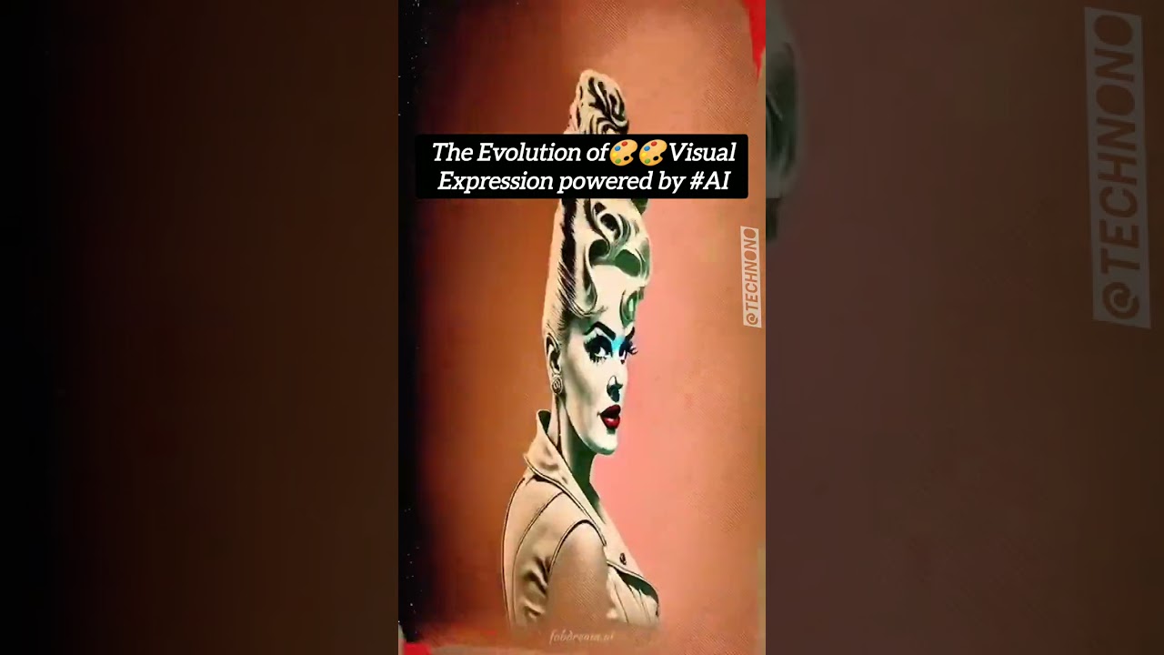The Evolution of Visual Expression powered by #Tech #evolution #AI