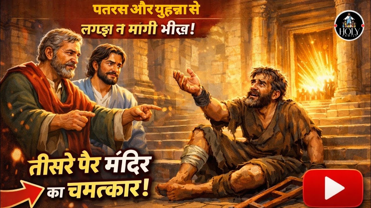 लोग क्यों उसे भीख मांगने के लिए छोड़ देते थे|#vachan #wordofgod #trending #viralvideo #youtube 