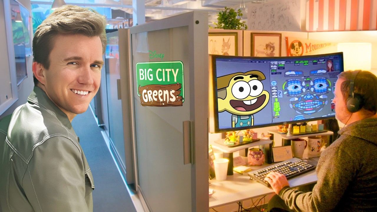 STUDIO TOUR: What’s it like working on DISNEY’s Big City Greens?