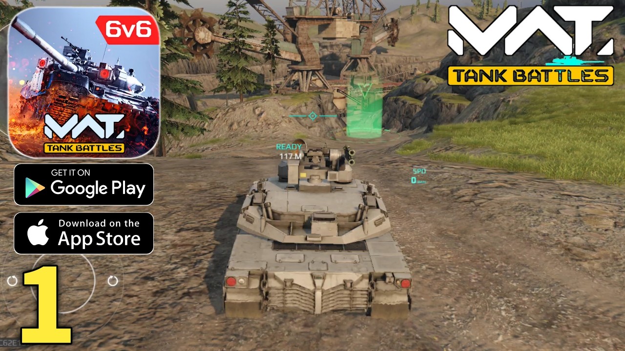 MWT Tank Battles Gameplay Walkthrough Part 1 (ios, Android)