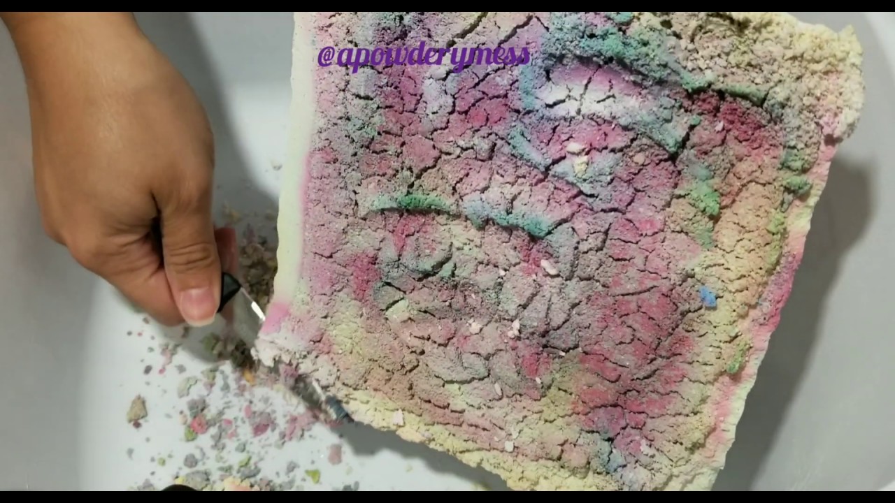 Satisfying damp shaves | Cornstarch, gym chalk and bon ami