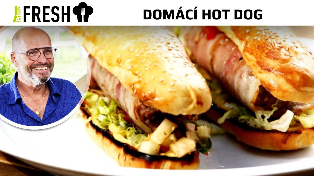 Domácí hot dog s chipotle salsou podle Zdeňka Pohlreicha  | Rychlý street food na gril