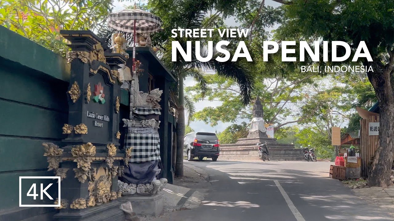 NUSA PENIDA STREET VIEW ▪︎ NUSA PENIDA HARBOR ➤➤ CRYSTAL BAY ▪︎ BALI, INDONESIA