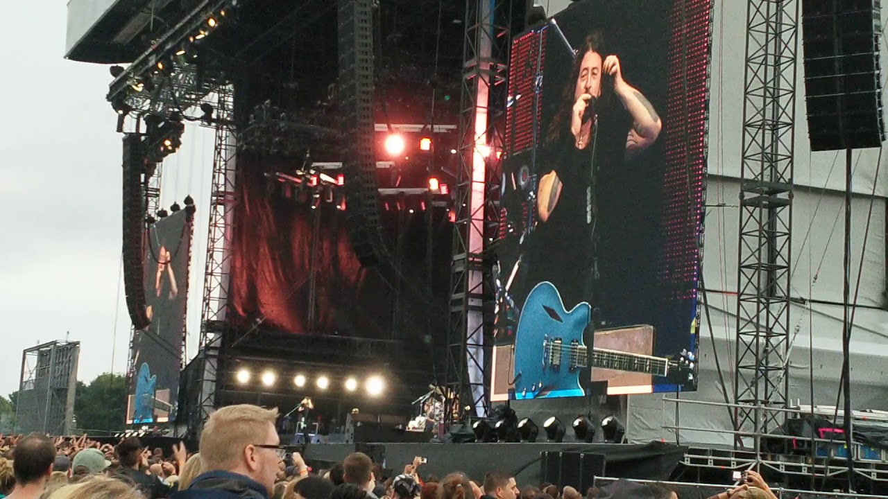 Foo Fighters - Imagine/Jump MashUp - Trabrennbahn Bahrenfeld, Hamburg, 10.6.2018