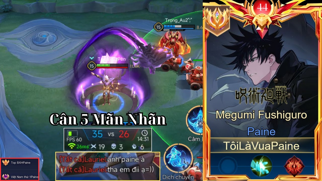 28 Phút Múa Paine Bằng Skin 