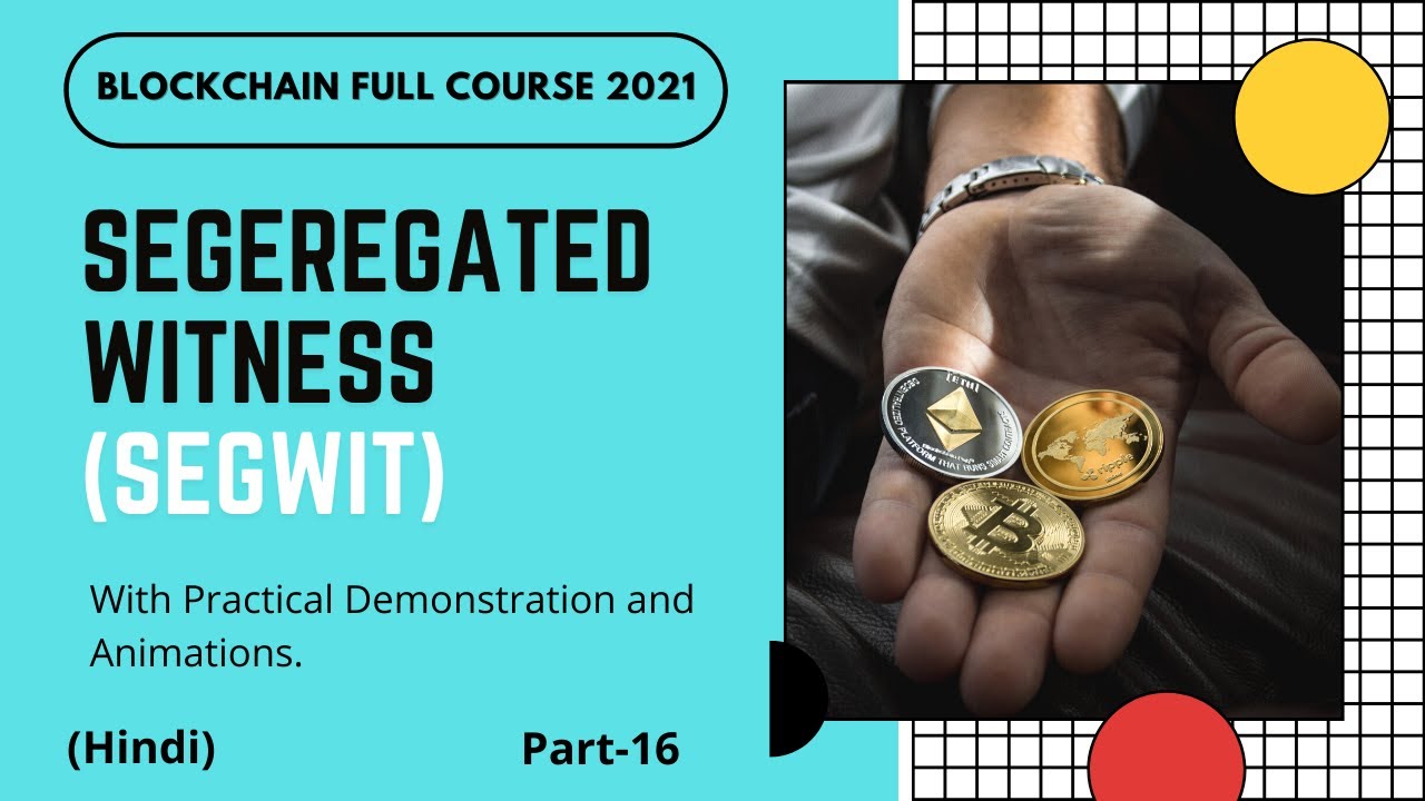 SegWit | Segeregated Witness  | Cryptocurrency Full Course | Part -16 | Hindi