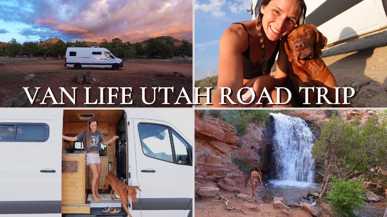 Solo Female Van Life | Utah Arches, Canyons, & Waterfalls