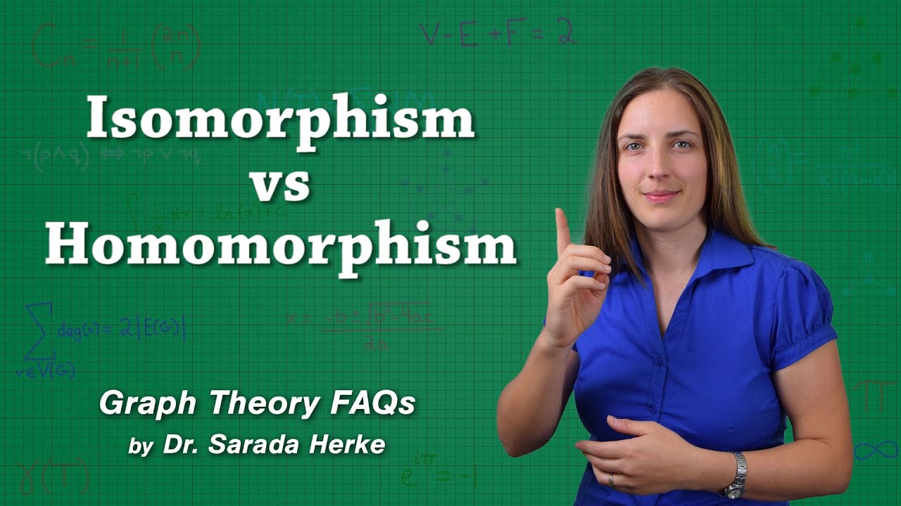 Graph Theory FAQs: 04. Isomorphism vs Homomorphism