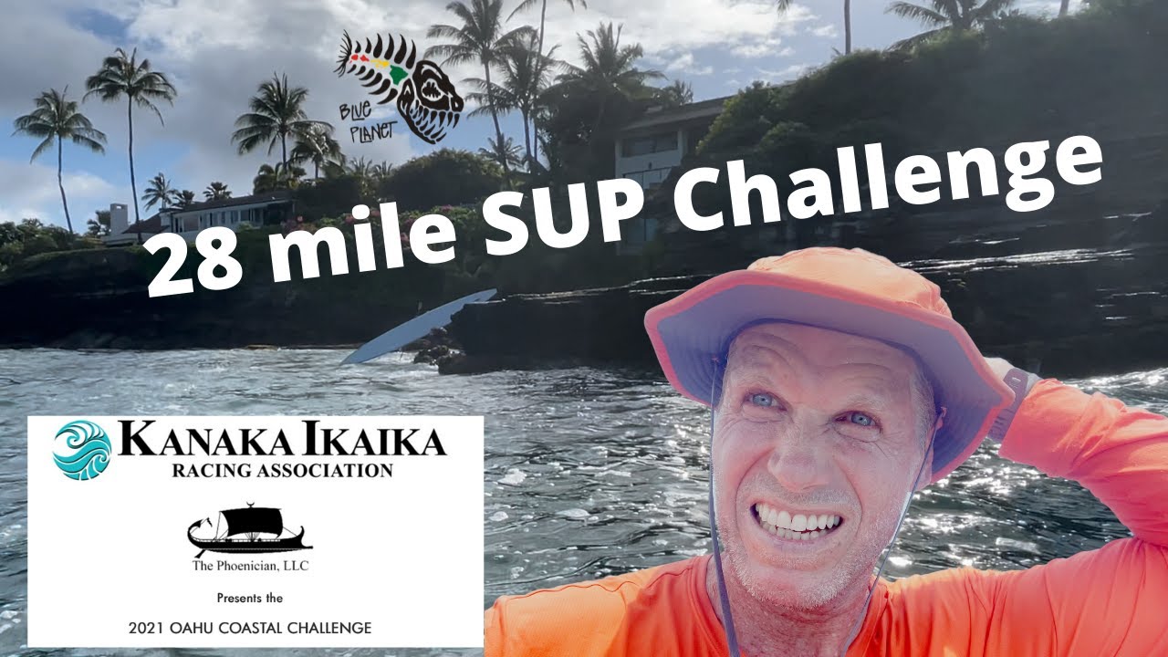 Посмотрите, как я борюсь за 45-километровую гонку SUP — Oahu Coastal Challenge 2021