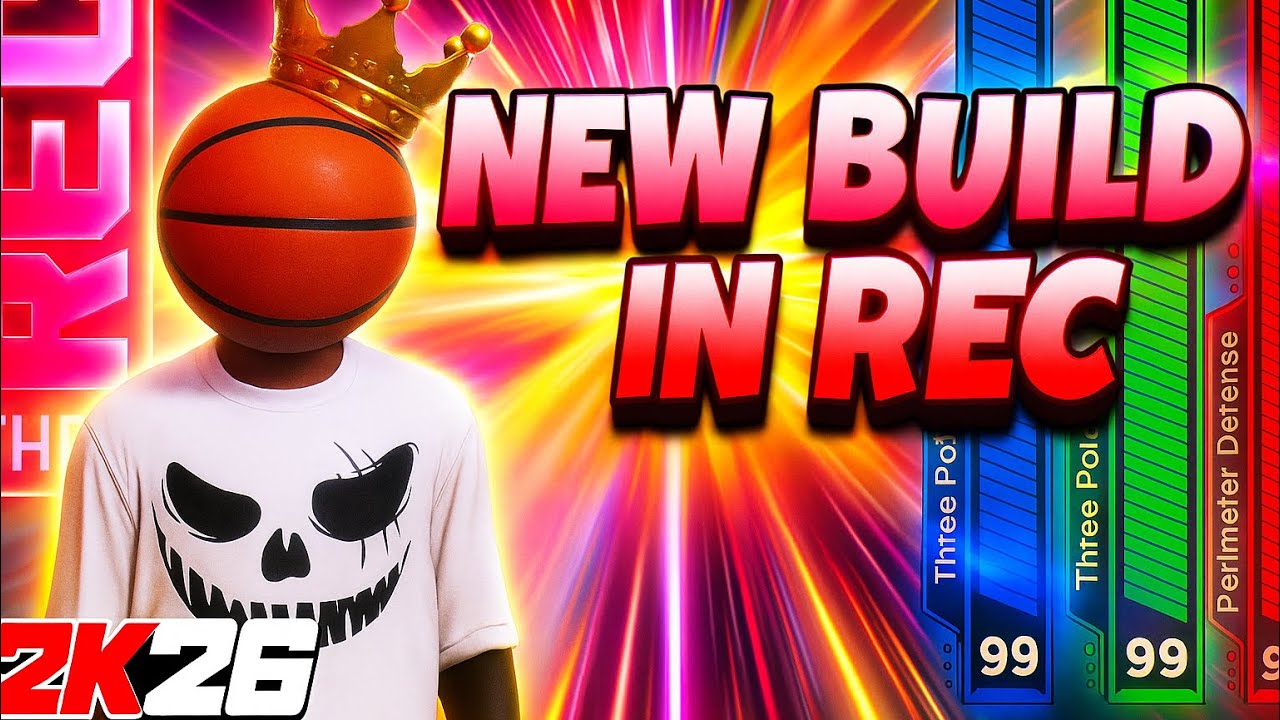 Testing My NEW Build in the 2K26 Random Rec…This Build is CRAZY 😳🔥 - 2 way 3 level scorer