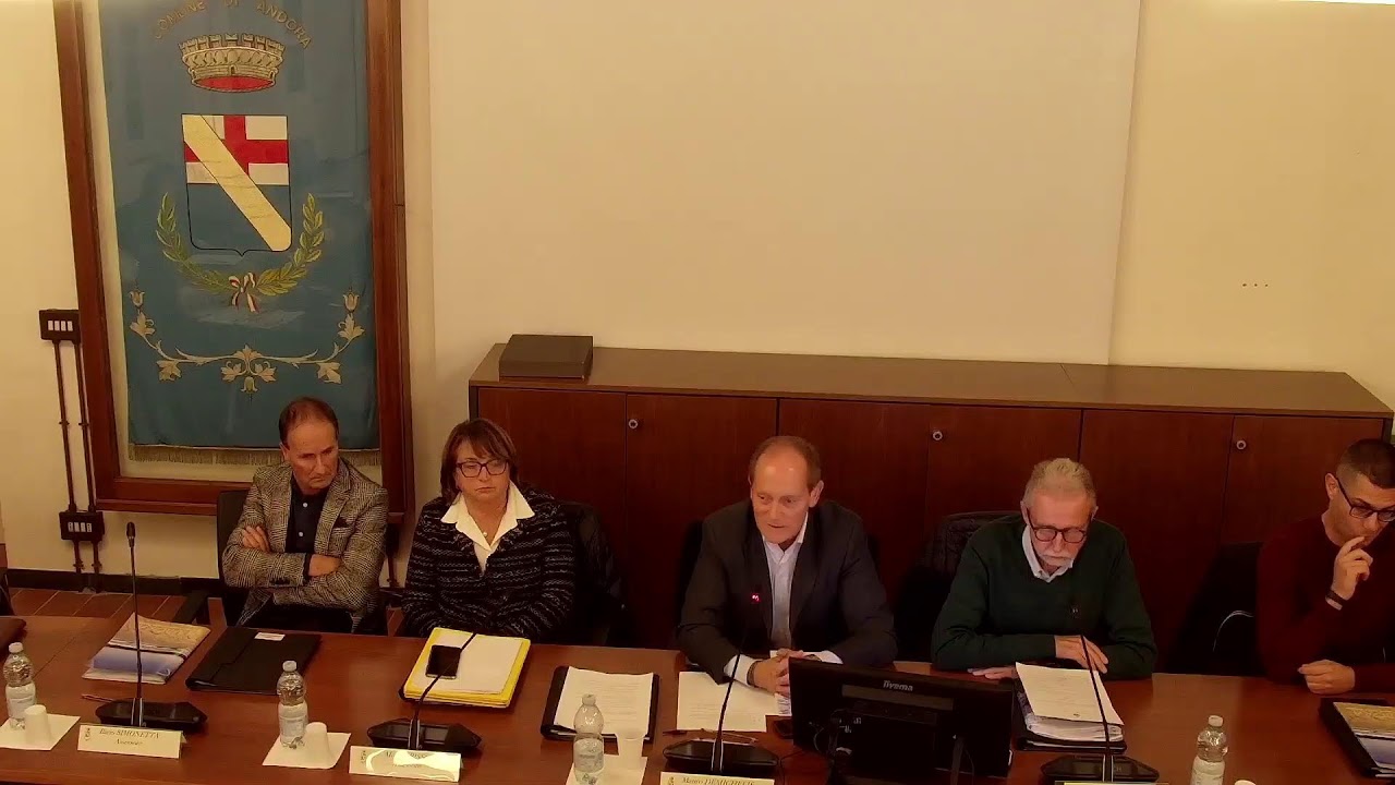 Consiglio Comunale del Comune di Andora del 31/10/2025 -