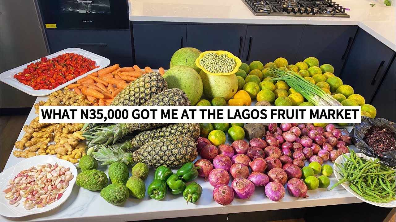 CHEAPEST FRUIT MARKET IN LAGOS NIGERIA | market Vlog