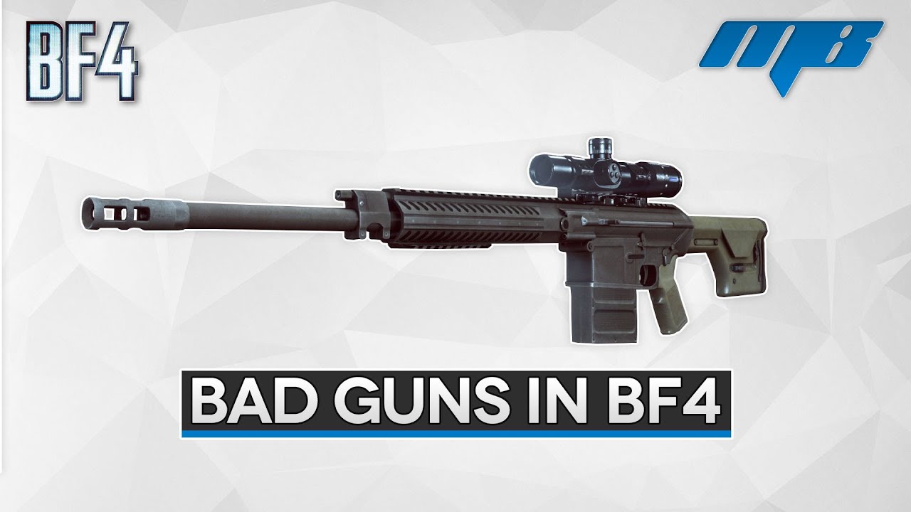 Battlefield 4 Bad Guns - Die Schlechtesten Waffen (BF4 Gameplay/GameDoku)