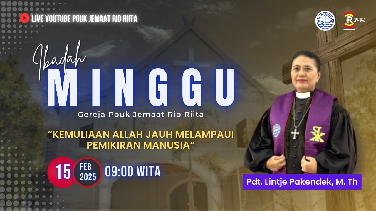 🔴 [LIVE] IBADAH MINGGU GEREJA POUK JEMAAT RIO-RIITA | 15 FEBRUARI 2026