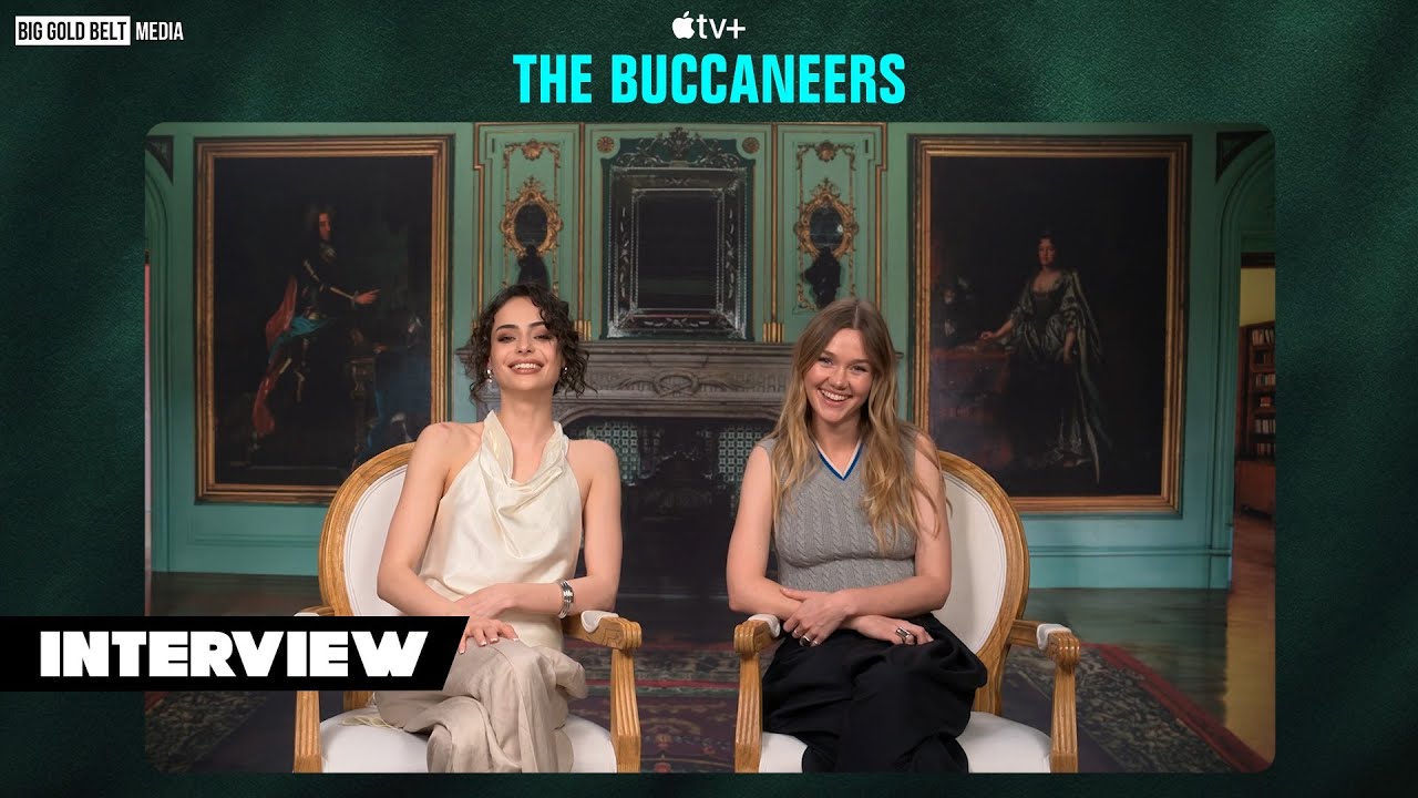 Aubri Ibrag & Imogen Waterhouse Interview | The Buccaneers Season 2 on Apple TV+