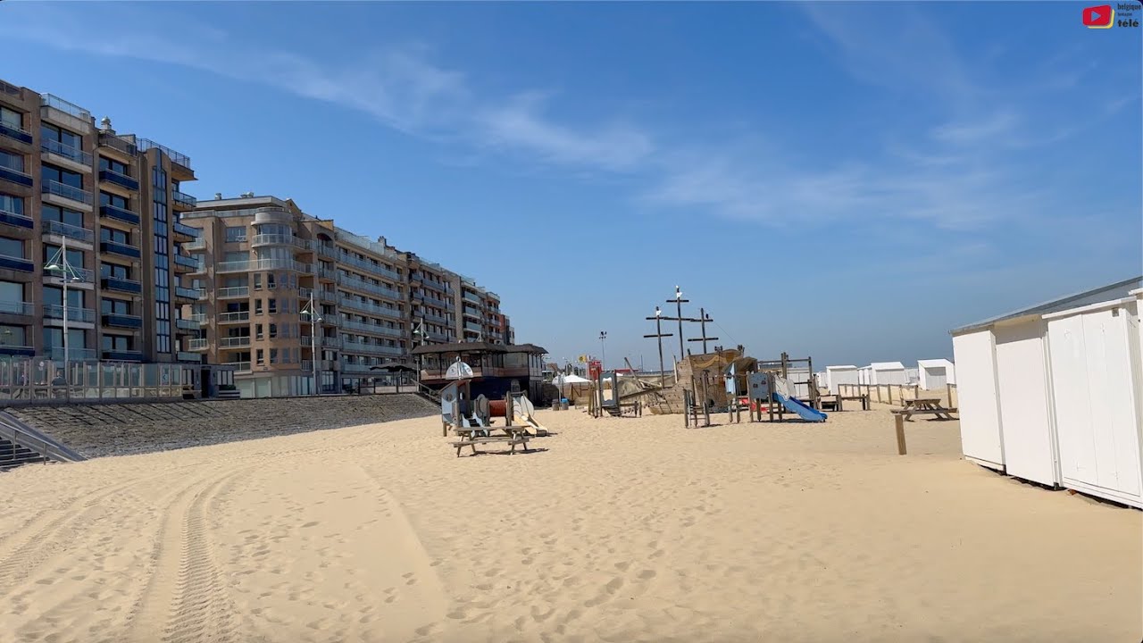 ZEEBRUGGE   🇧🇪 |  Strand / Plage de Brugge   | Belgique Bretagne T&eacute;l&eacute;