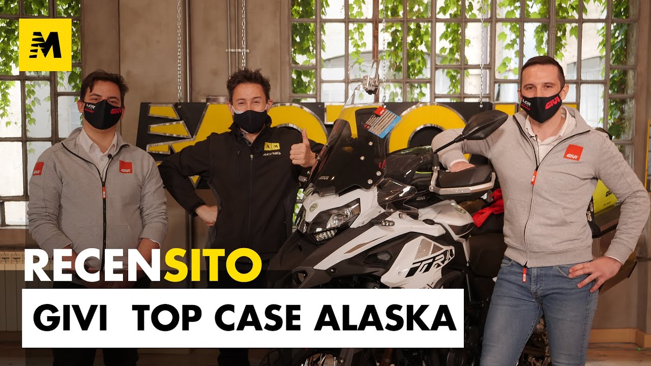 GIVI presenta il nuovo Top Case Alaska su Benelli TRK502X