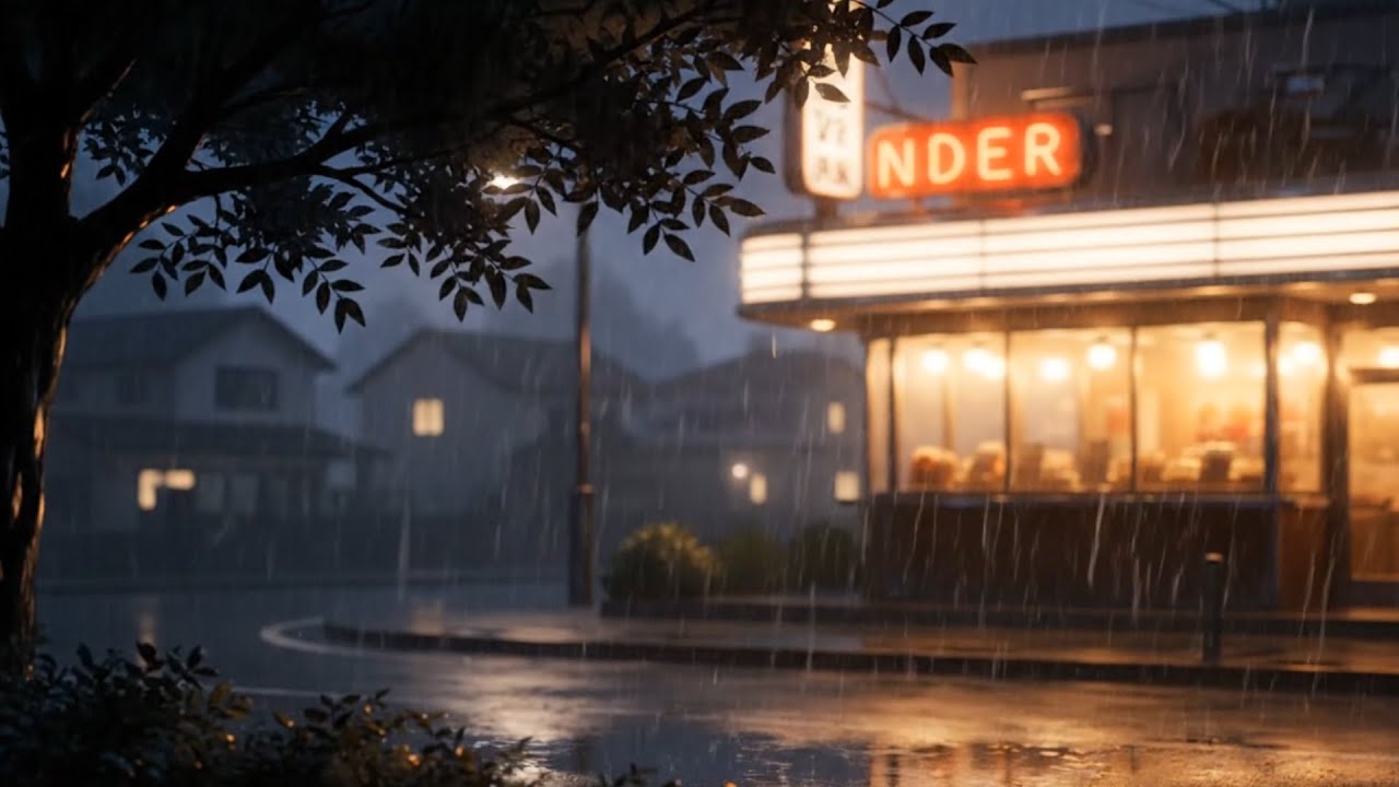 Rainy Night Walk in Japan 🚶‍♂️ Lofi Chill Beats