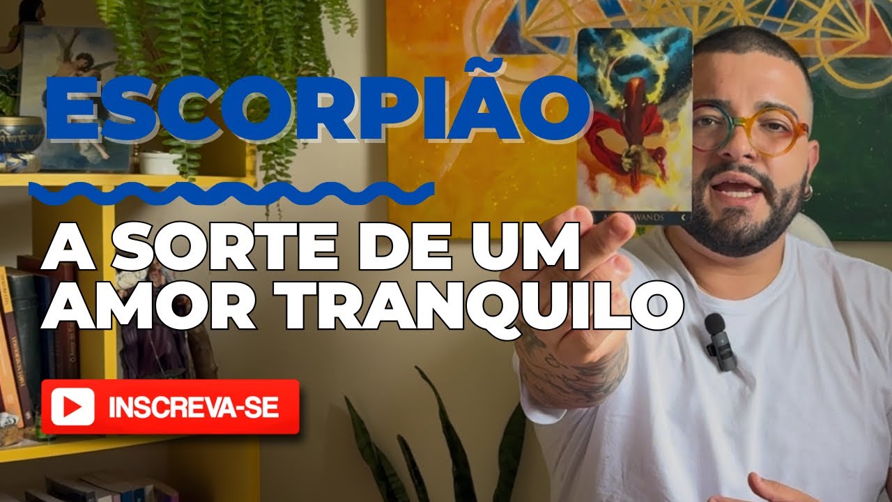 #1284 - TAROT ESCORPIÃO ♏️ | ISSO VAI SER TÃO MÁGICO QUE VOCÊ NEM VAI ACREDITAR QUE É REAL