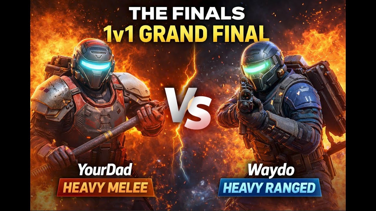 THE FINALS 1v1 🔥ft. YourDad vs Waydo | Heavy vs Heavy | Melee vs Ranged FULL GAMEPLAY
