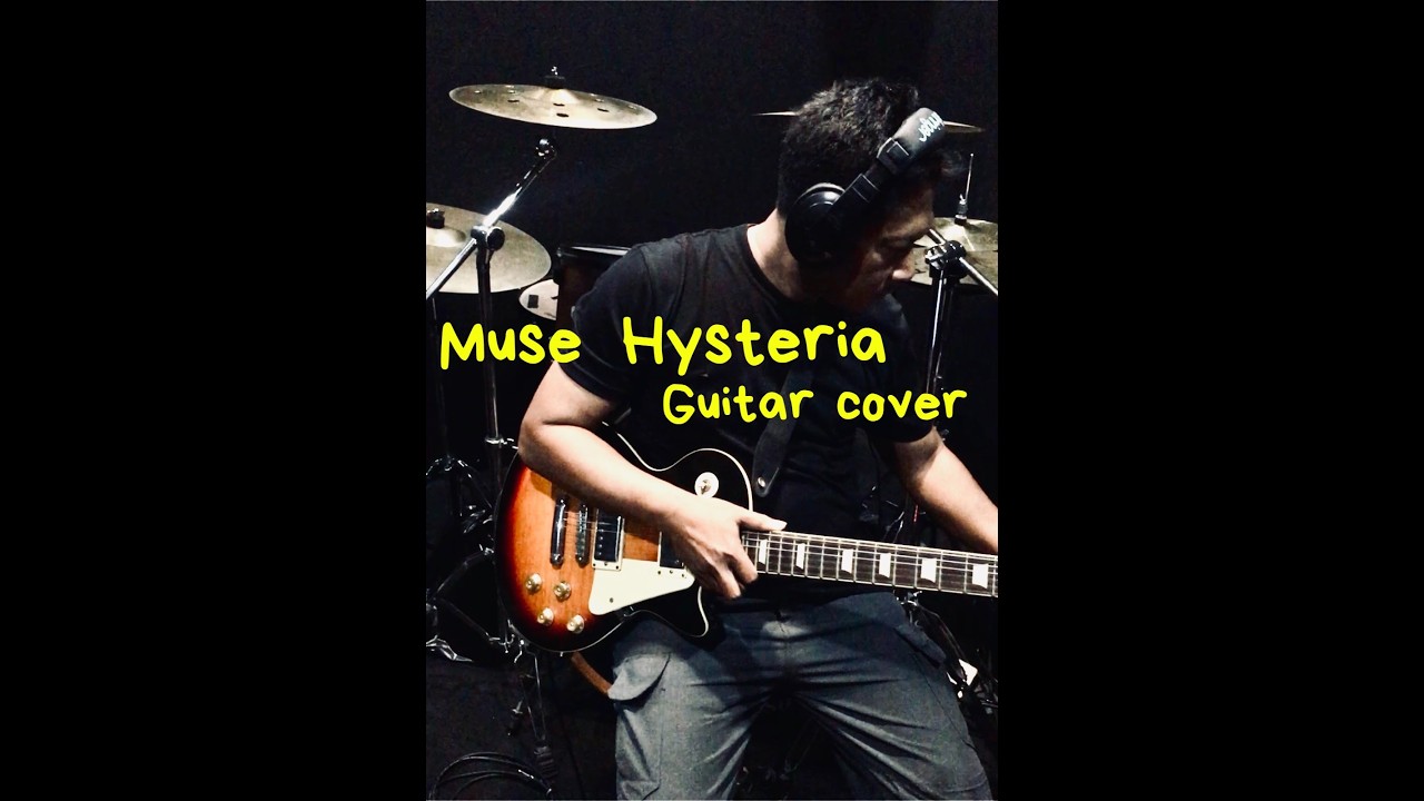 muse hysteria guitar cover by S