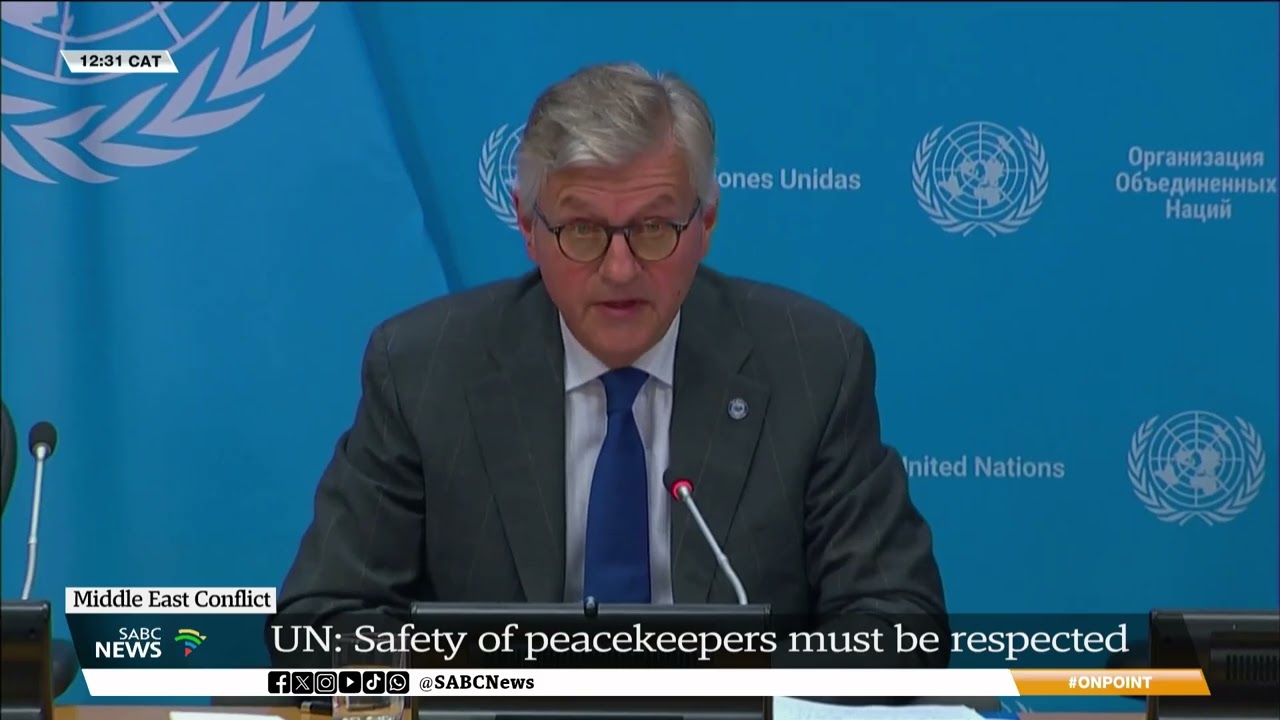Middle East Conflict | Safety of peacekeepers in Lebanon must be respected: UN