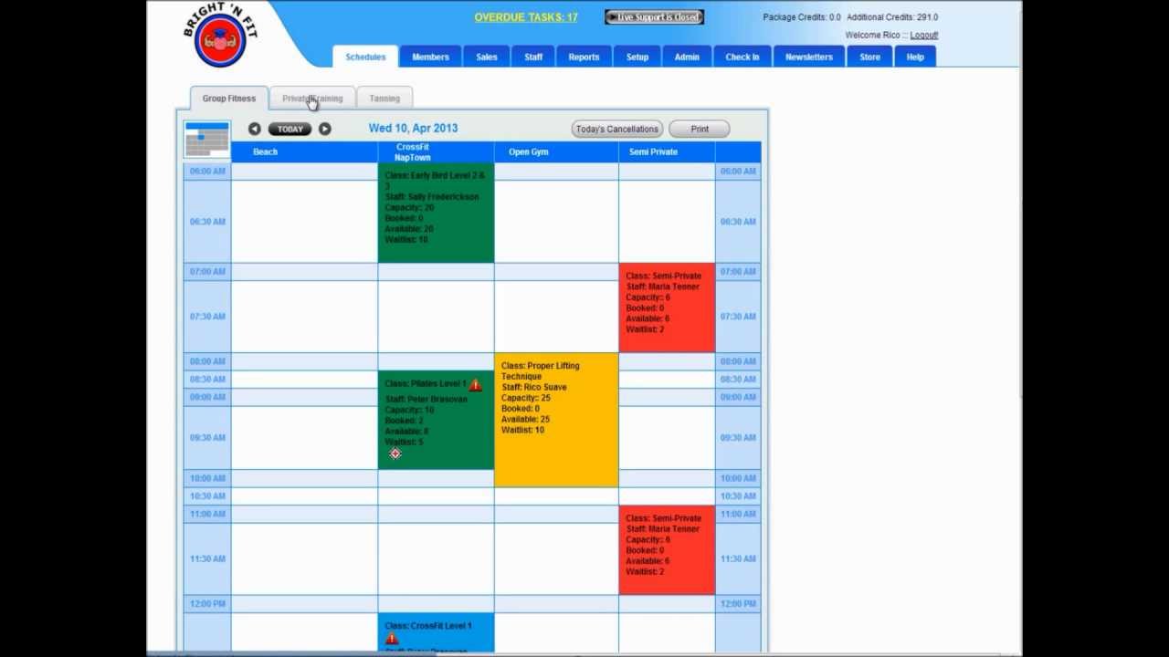 myVolo Online Fitness Business Management Software -- Overview