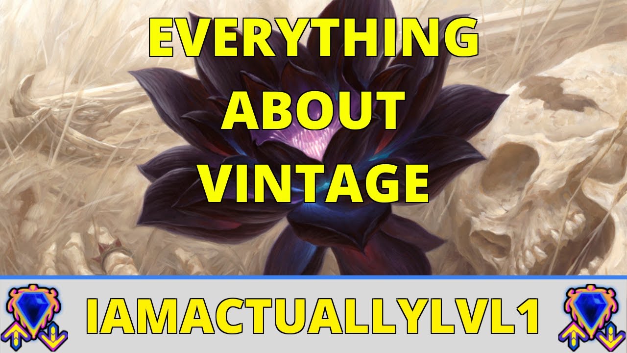 Everything About Vintage Before the Mana Traders 15k