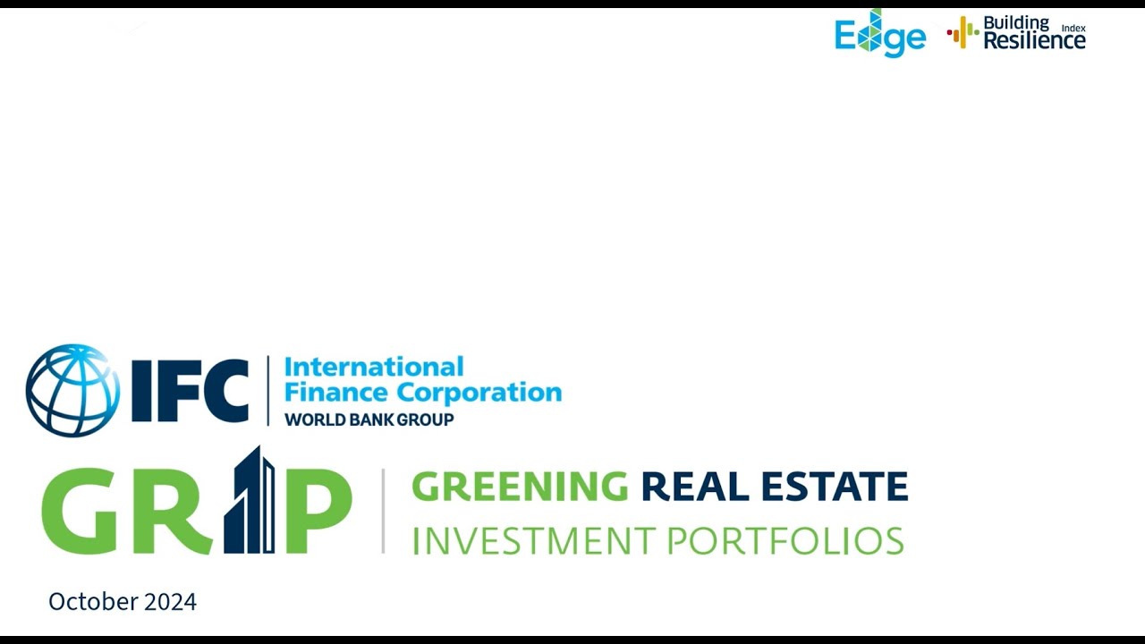 Webinar Recording: Empowering the Green Transition - Leveraging GRIP for Real Estate Decarbonization