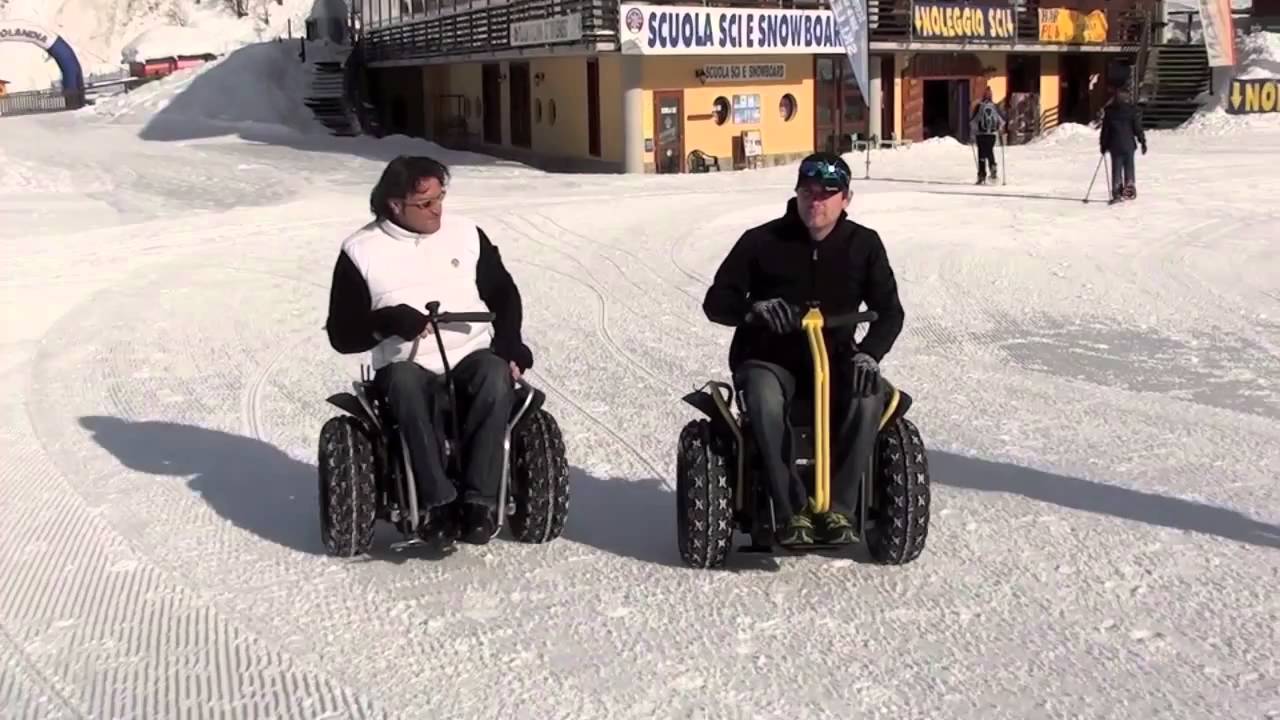 Paolo Badano Genny mobility - snow segway wheelchair