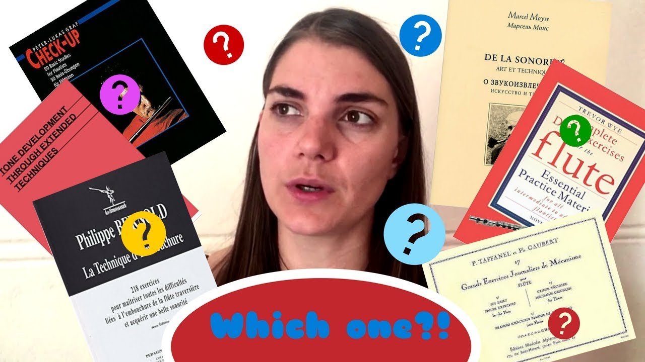 My favorite technique and tone books for flute