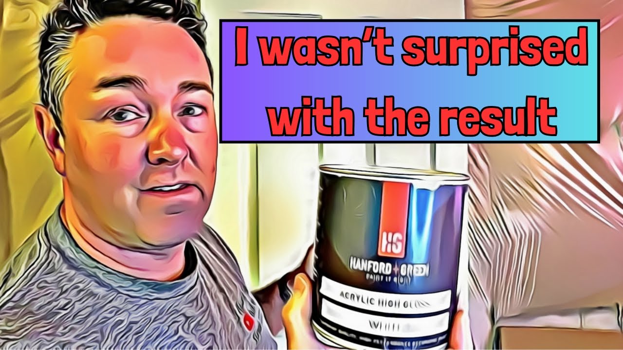 are water based gloss paints any good - Hanford & Green paint