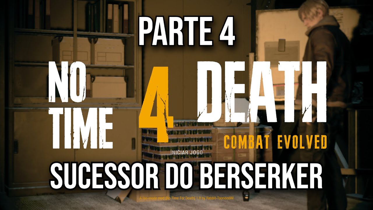 #4 Melhor MOD de 2026? No Time 4 Death (Combat Evolved) na MAIOR DIFICULDADE - Criador do Berserker